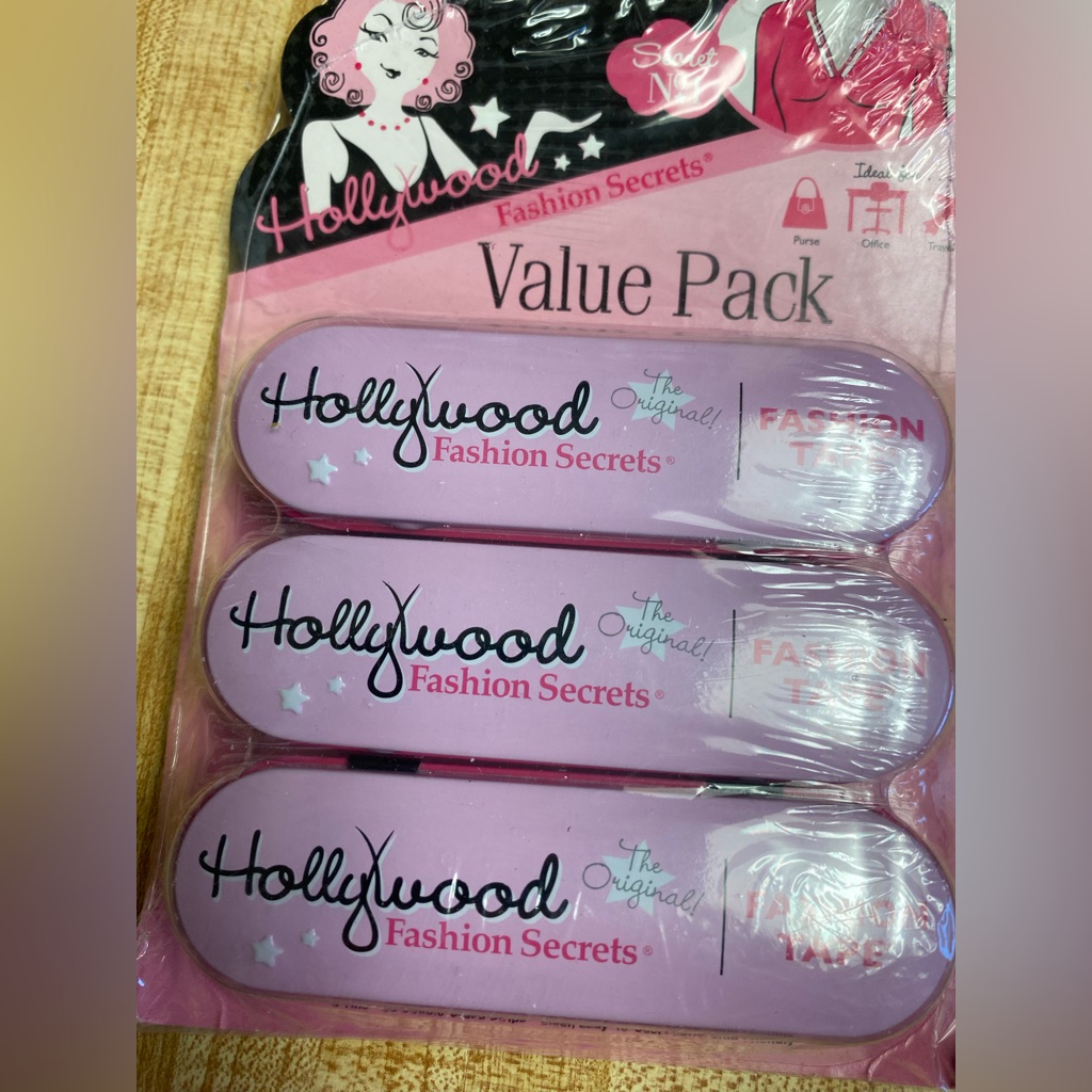 Hollywood Fashion Secrets Fashion Tape Value Pack Nwt